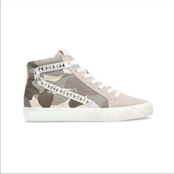 NEW STEVE MADDEN TRACEY STAR HIGH TOP SNEAKER - Picture 7 of 8